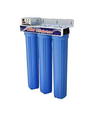 20" Inch, 3-Stage UV Water Filtration